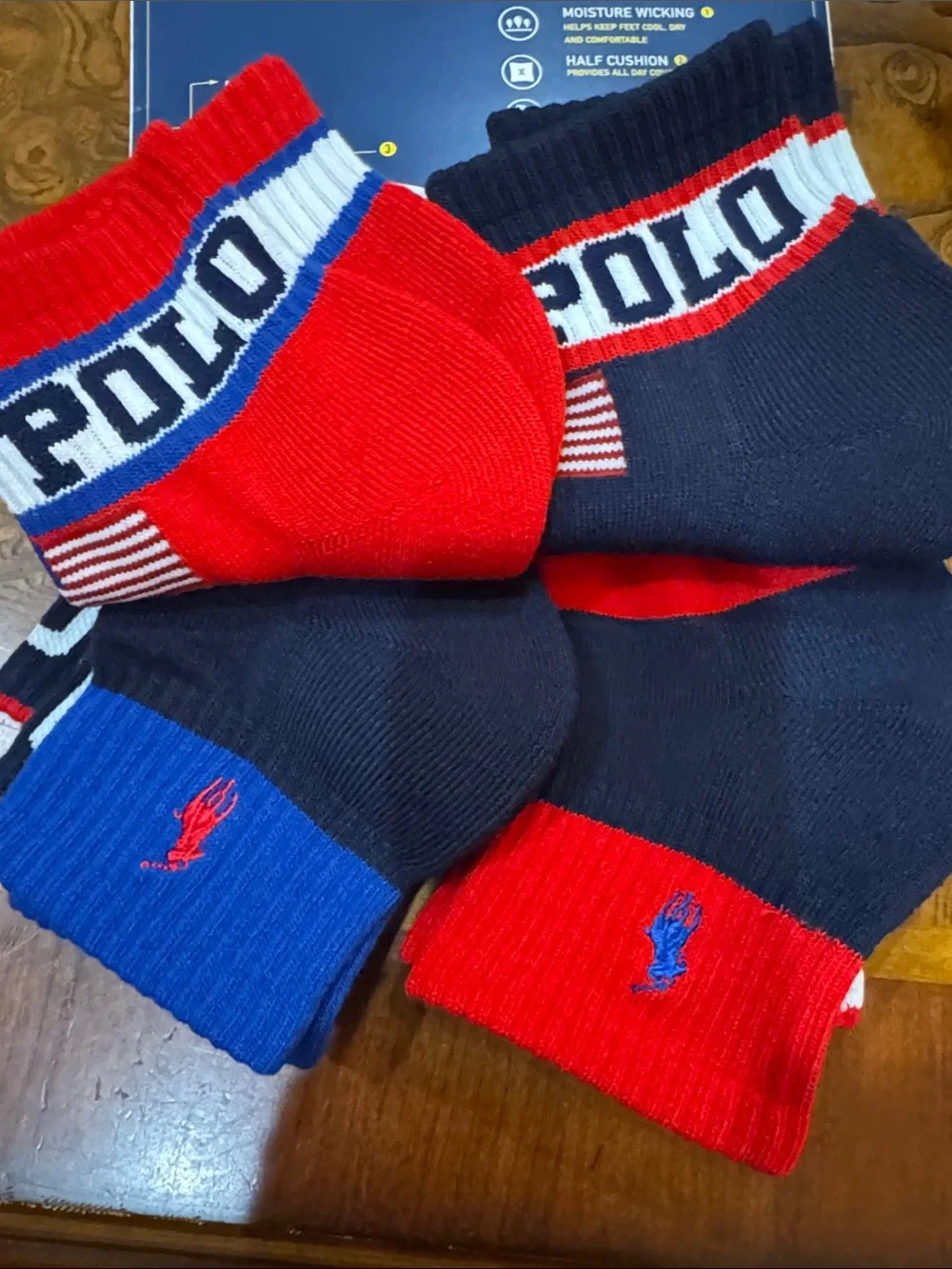 Polo by Ralph Lauren (6) Quarter Sock Pack